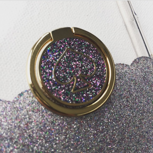 Kate Spade X & XS Scallop Glitter With Kick Stand - Picture 6 of 8